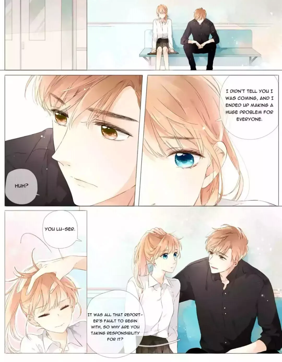 Read Love Like Cherry Blossoms chapter 54 image 4 on Lezhin