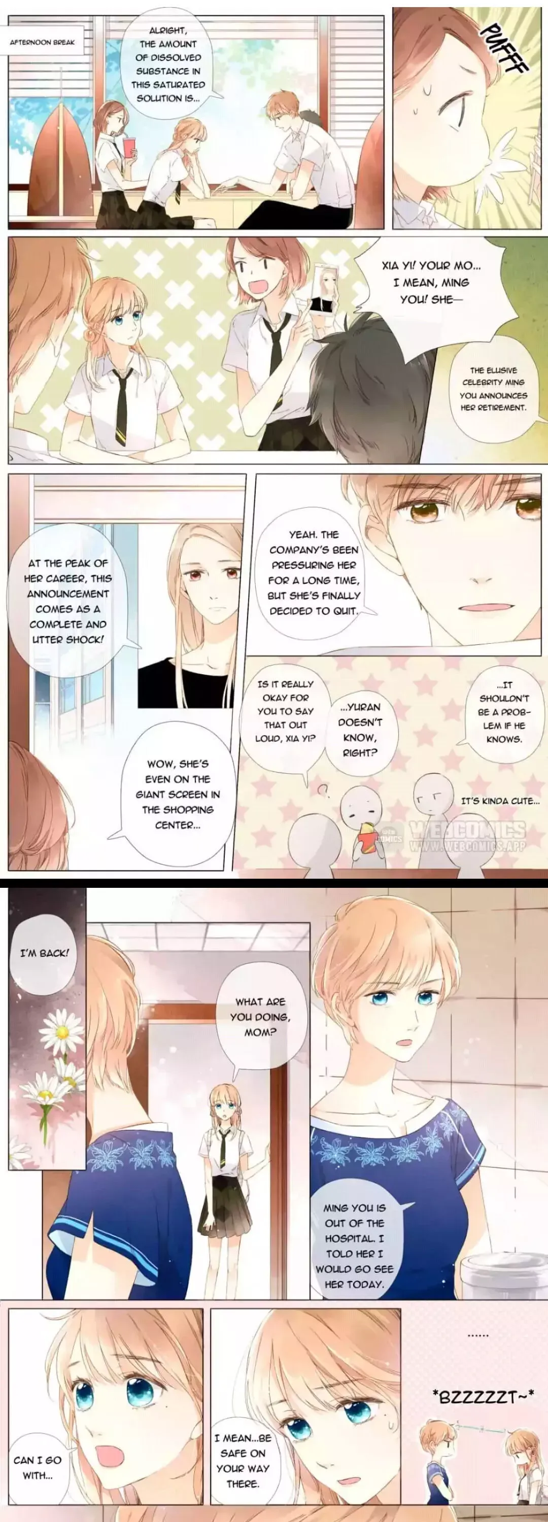 Read Love Like Cherry Blossoms chapter 58 image 1 on Lezhin