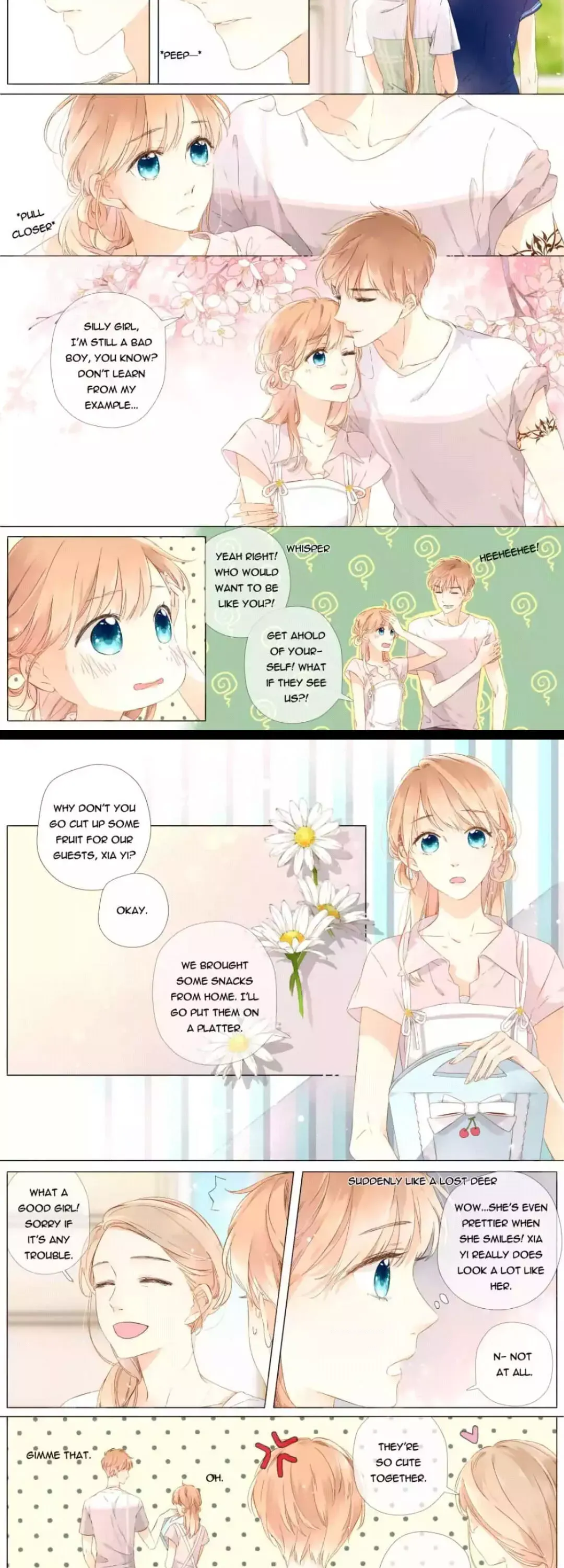 Read Love Like Cherry Blossoms chapter 58 image 4 on Lezhin