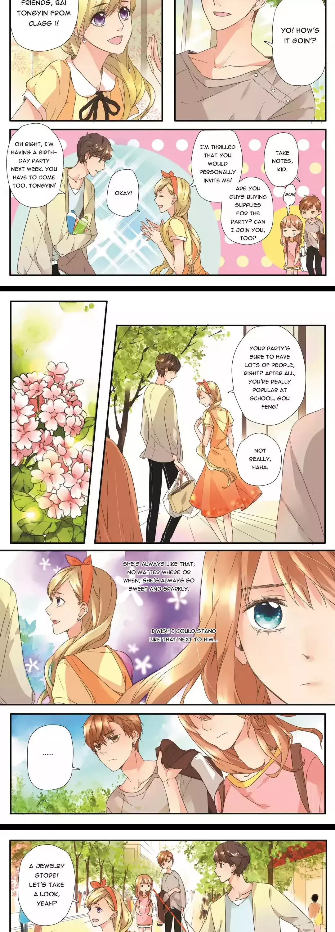 Read Love Like Cherry Blossoms chapter 6 image 3 on Lezhin