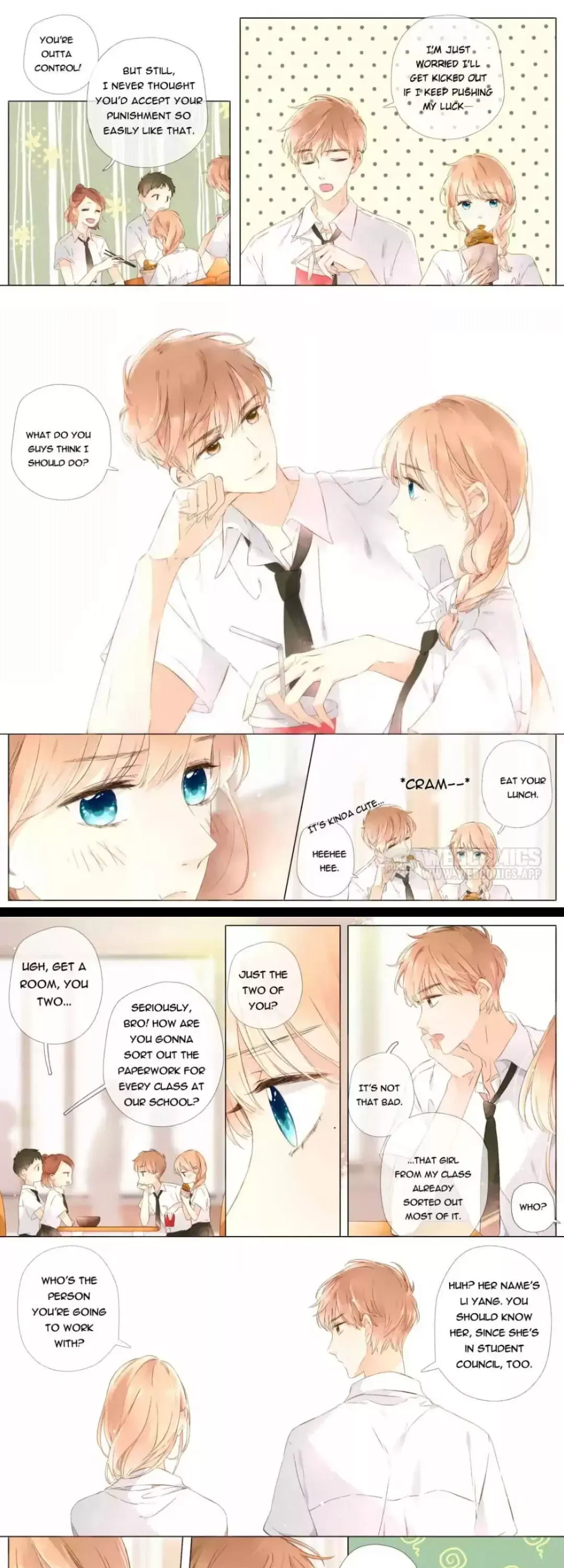 Read Love Like Cherry Blossoms chapter 60 image 1 on Lezhin