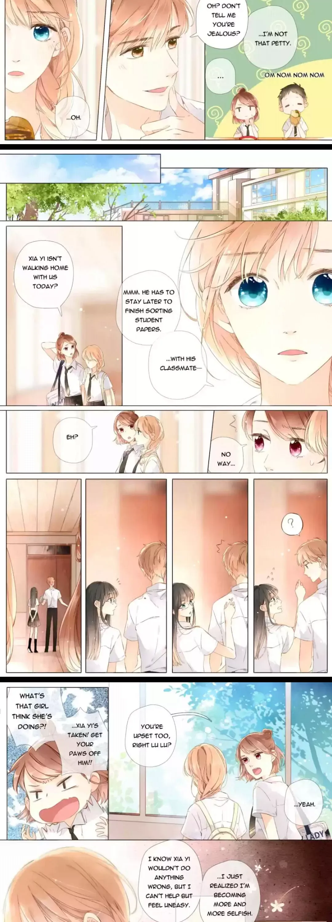 Read Love Like Cherry Blossoms chapter 60 image 2 on Lezhin