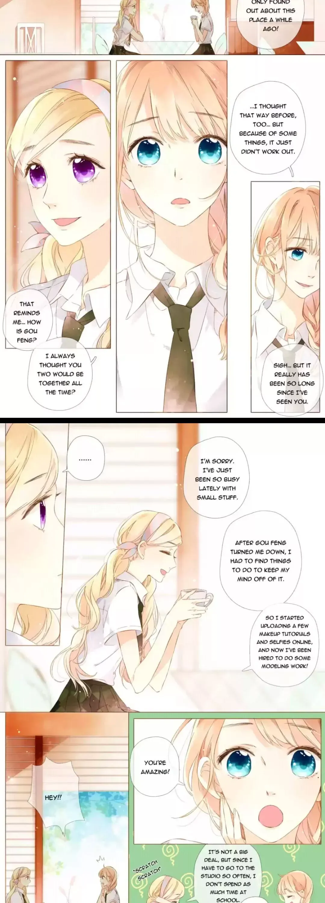 Read Love Like Cherry Blossoms chapter 62 image 4 on Lezhin