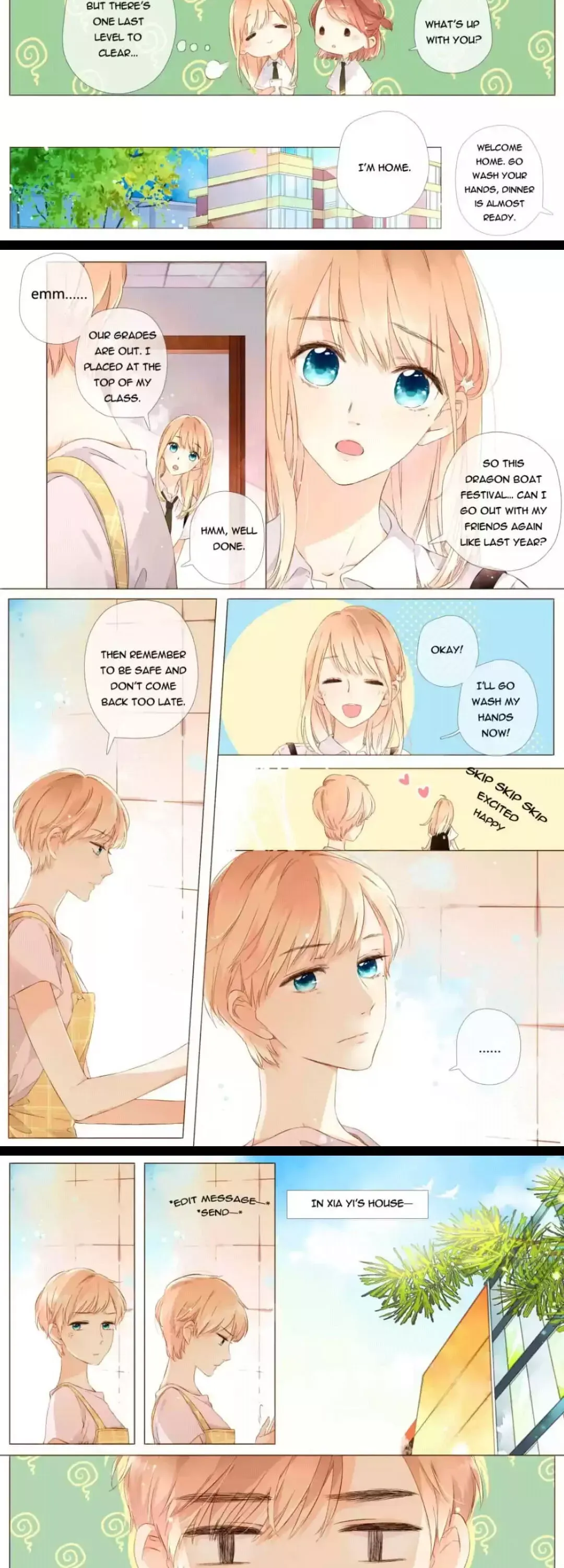 Read Love Like Cherry Blossoms chapter 63 image 2 on Lezhin