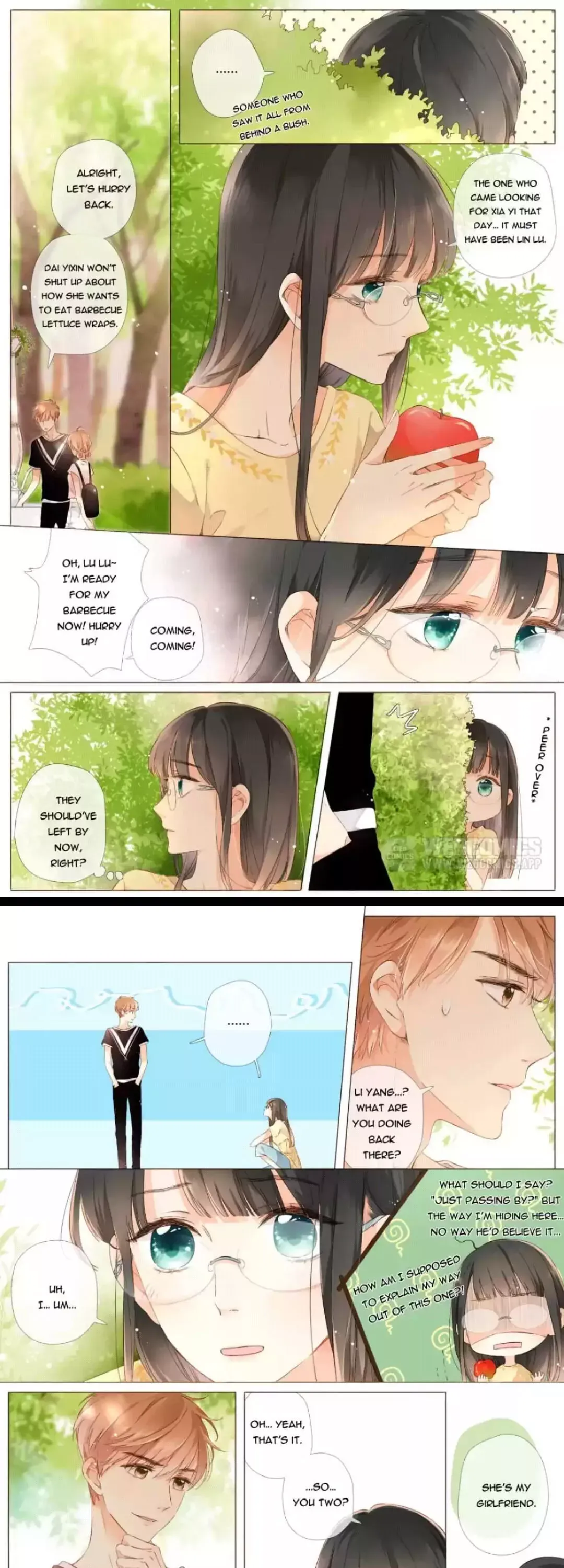 Read Love Like Cherry Blossoms chapter 67 image 1 on Lezhin