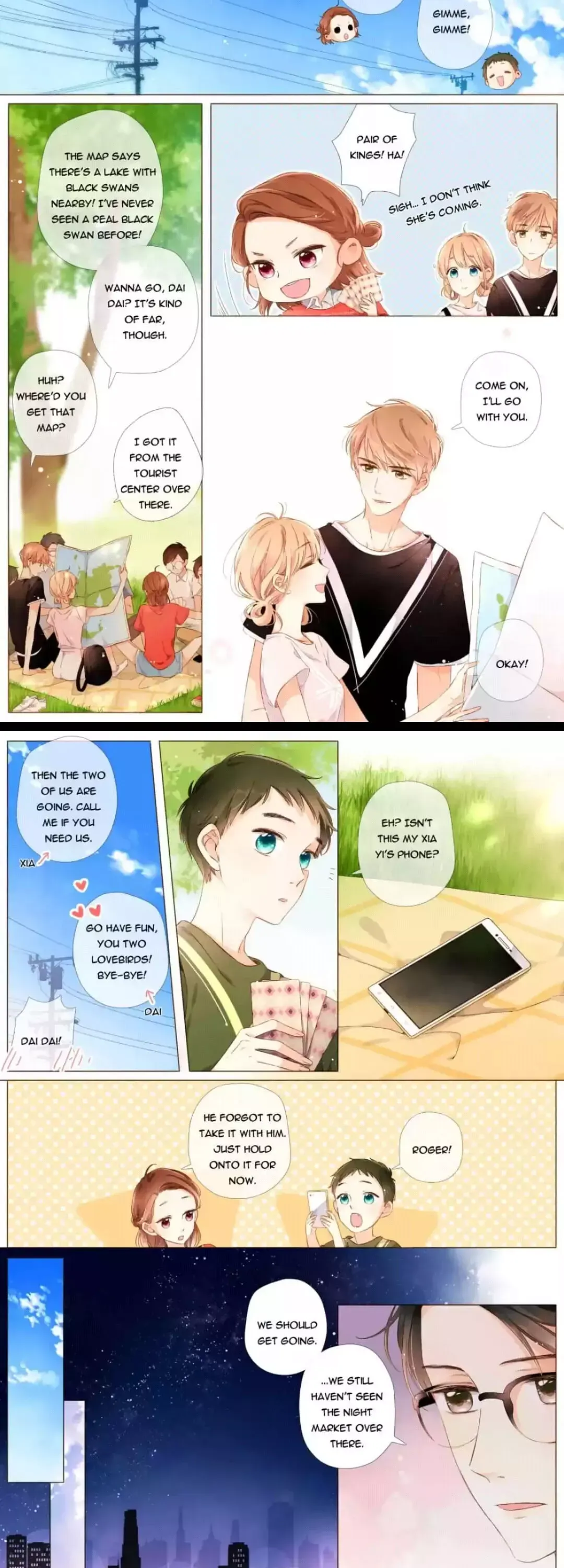 Read Love Like Cherry Blossoms chapter 67 image 4 on Lezhin