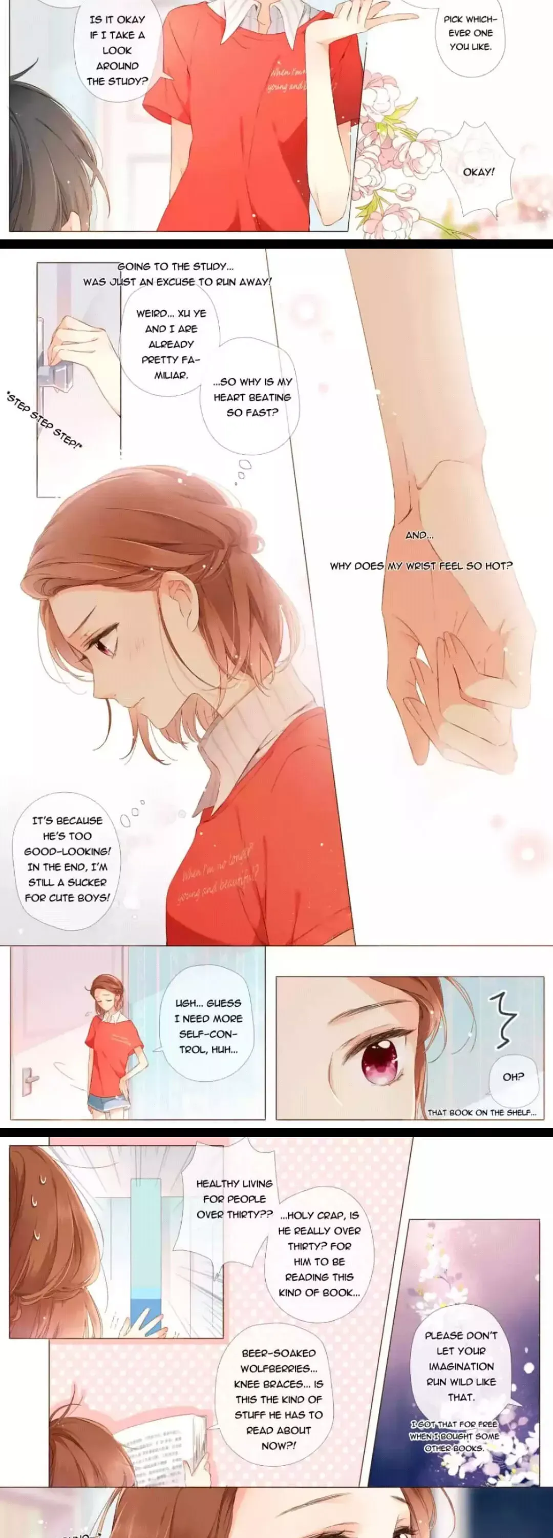 Read Love Like Cherry Blossoms chapter 69 image 2 on Lezhin