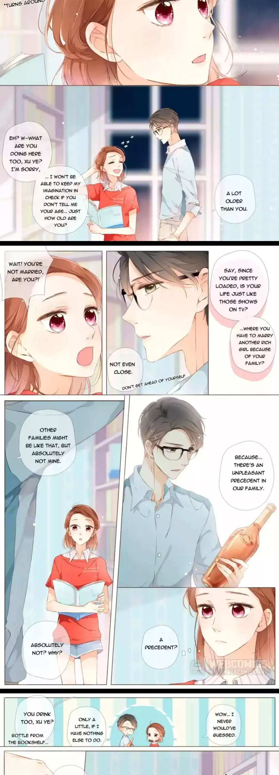 Read Love Like Cherry Blossoms chapter 69 image 3 on Lezhin