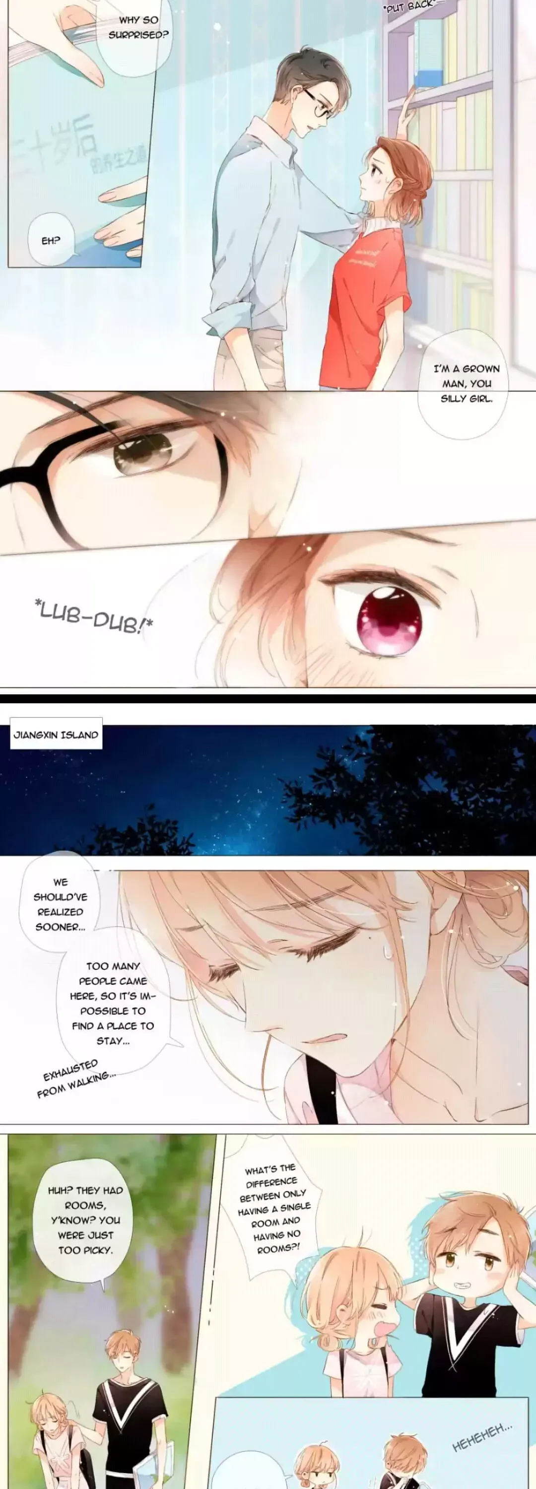 Read Love Like Cherry Blossoms chapter 69 image 4 on Lezhin