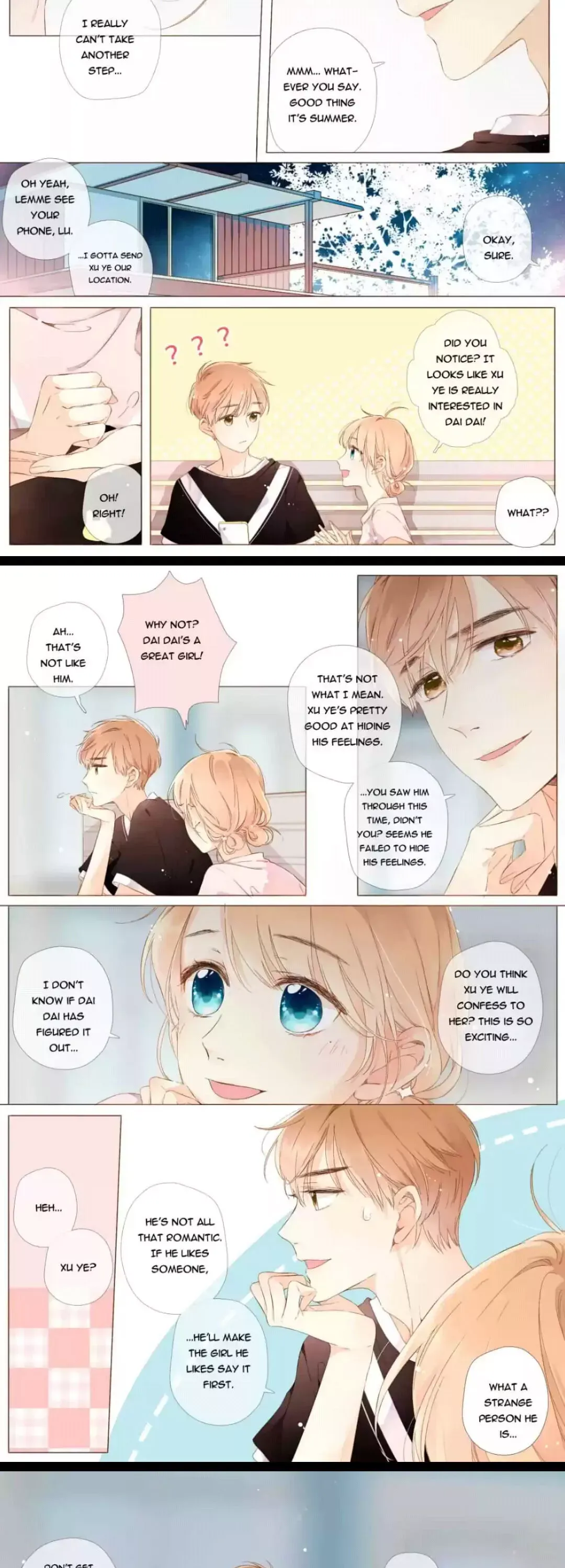 Read Love Like Cherry Blossoms chapter 69 image 7 on Lezhin