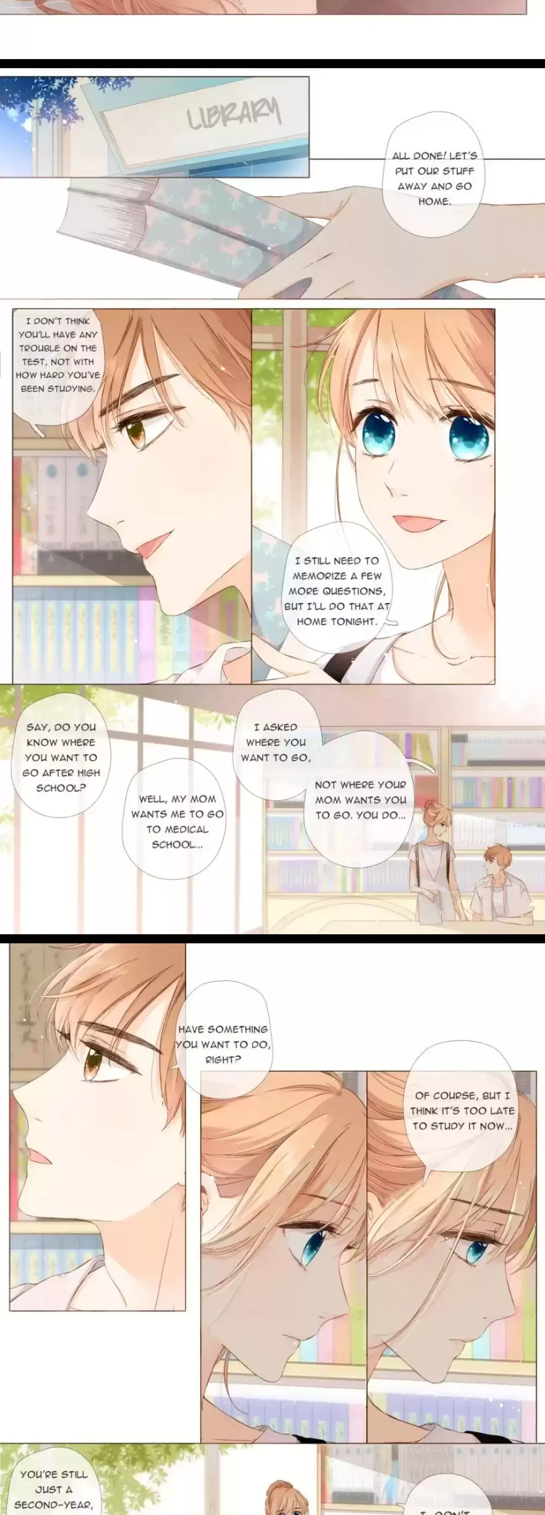 Read Love Like Cherry Blossoms chapter 76 image 5 on Lezhin