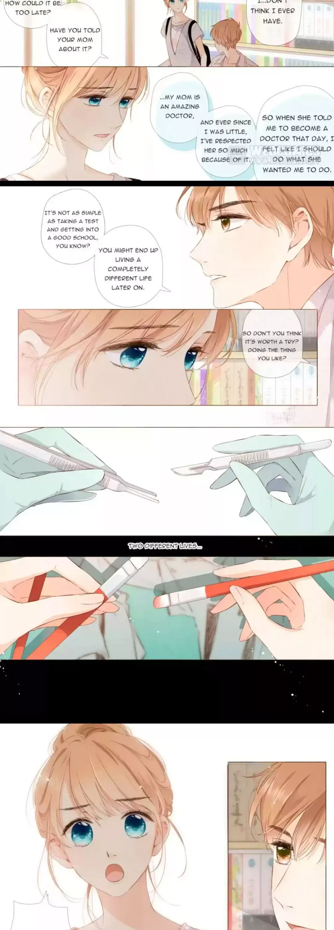 Read Love Like Cherry Blossoms chapter 76 image 6 on Lezhin