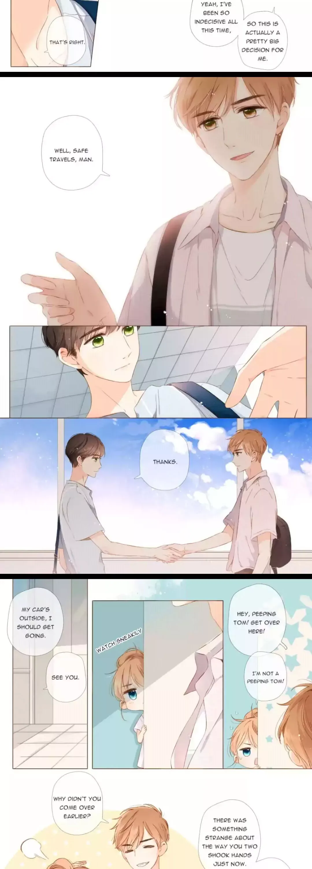Read Love Like Cherry Blossoms chapter 76 image 9 on Lezhin