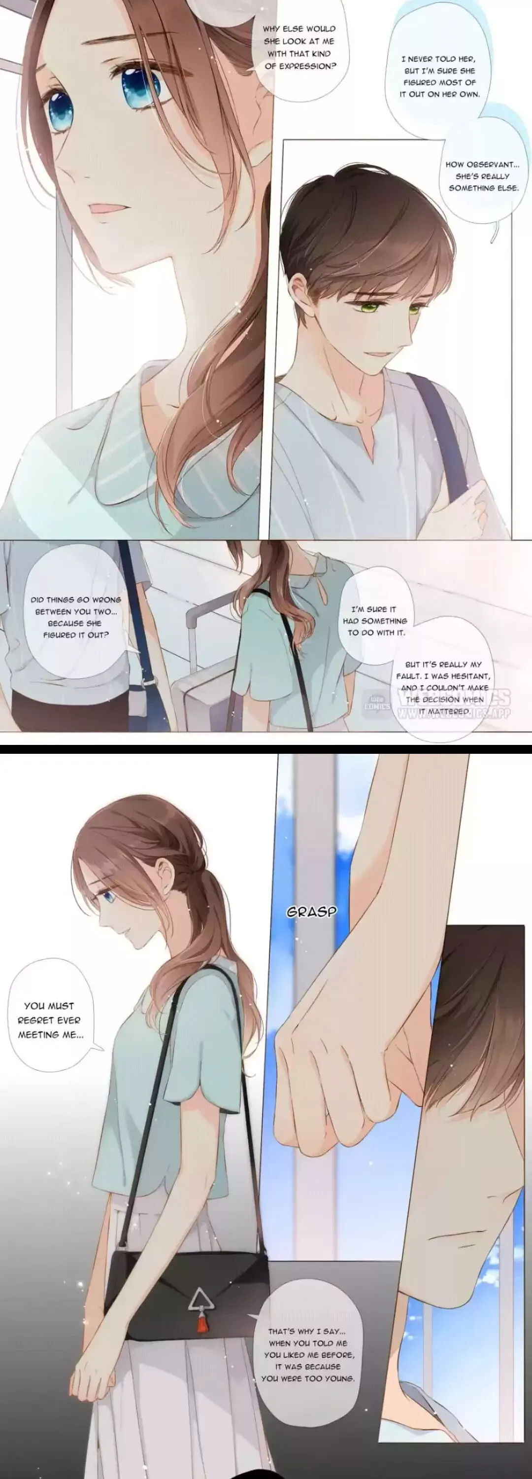 Read Love Like Cherry Blossoms chapter 77 image 8 on Lezhin