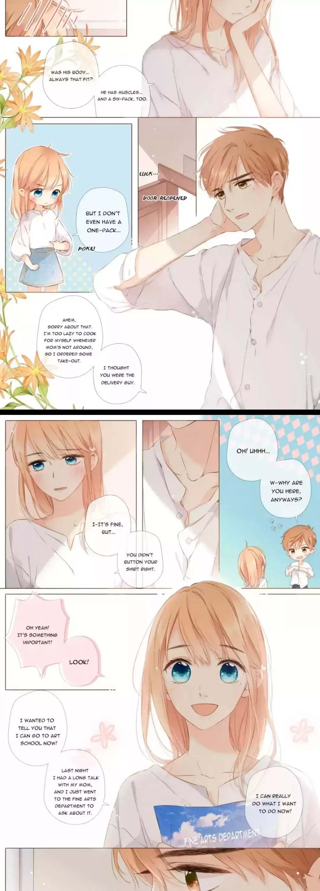Read Love Like Cherry Blossoms chapter 79 image 4 on Lezhin