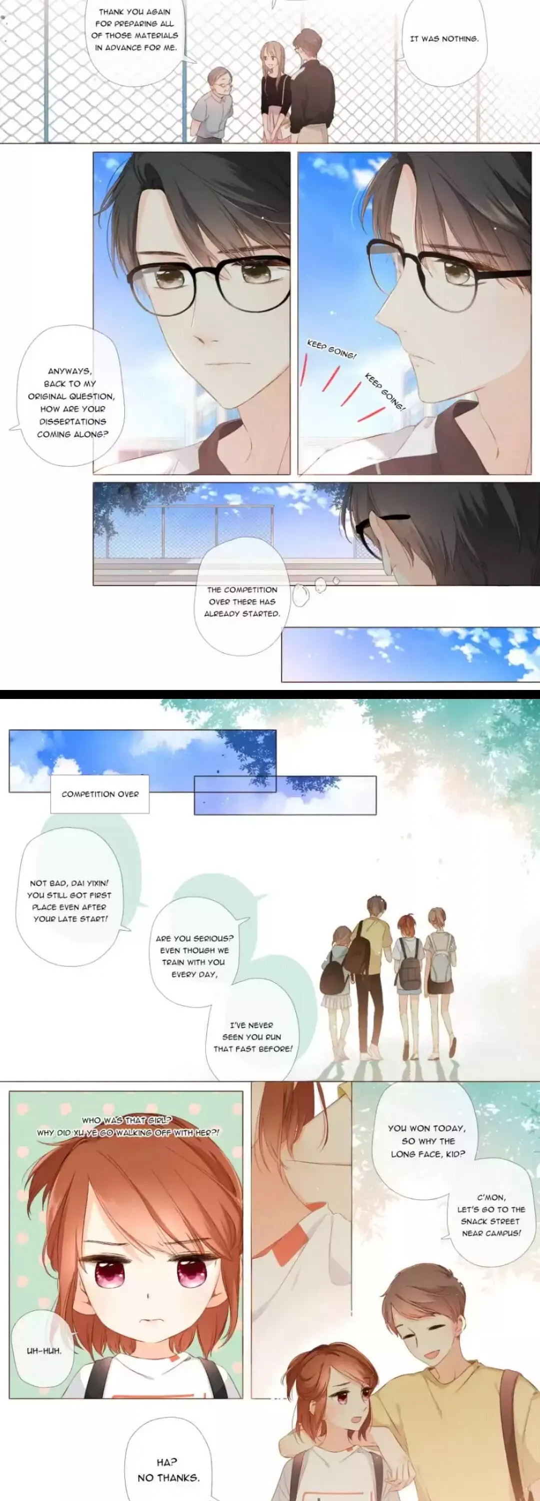 Read Love Like Cherry Blossoms chapter 80 image 4 on Lezhin