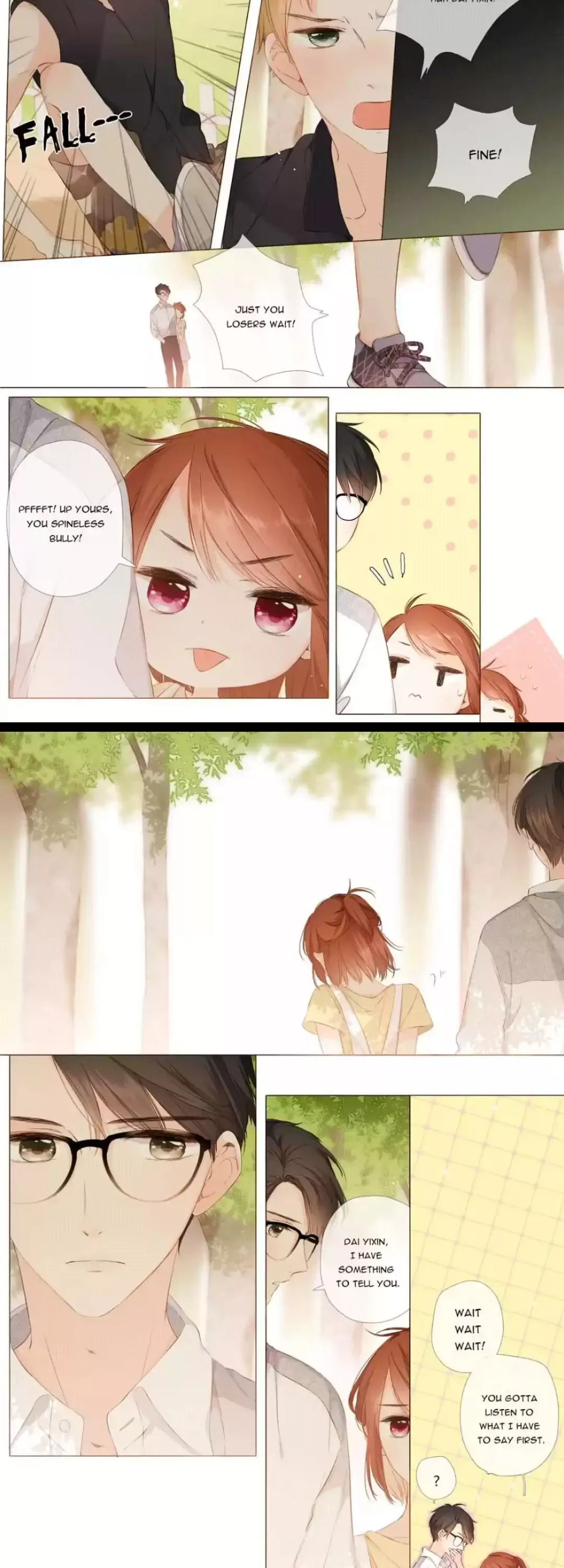 Read Love Like Cherry Blossoms chapter 85 image 4 on Lezhin