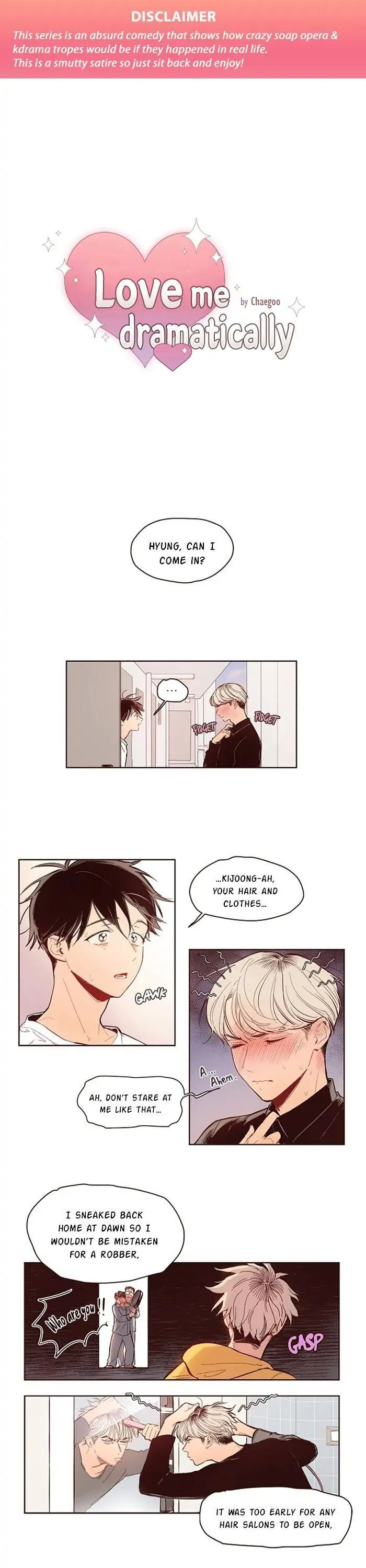 Read Love Me Dramatically chapter 6 image 1 on Lezhin