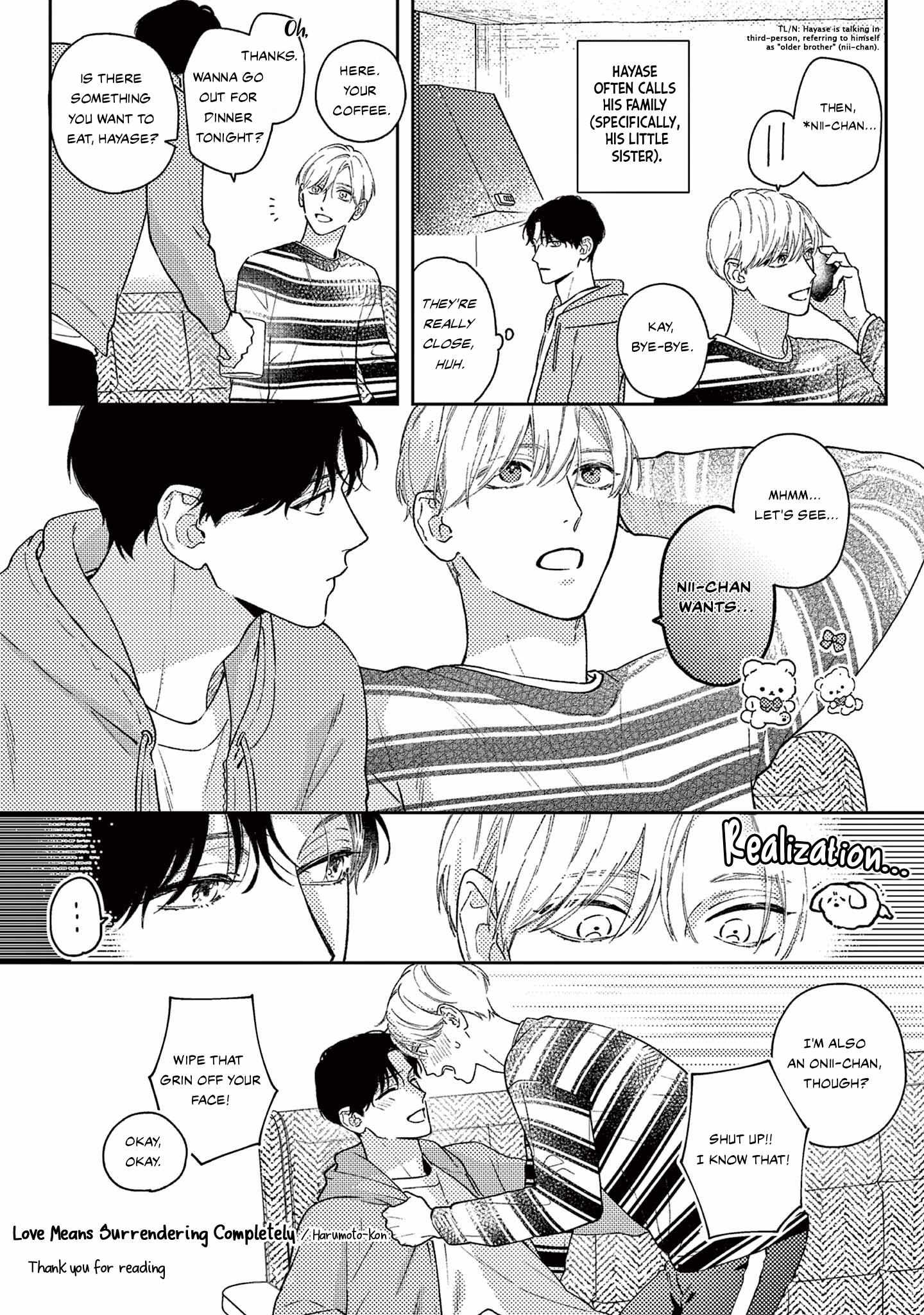 Read Love Means Surrendering Completely chapter 5.5 image 12 on Lezhin