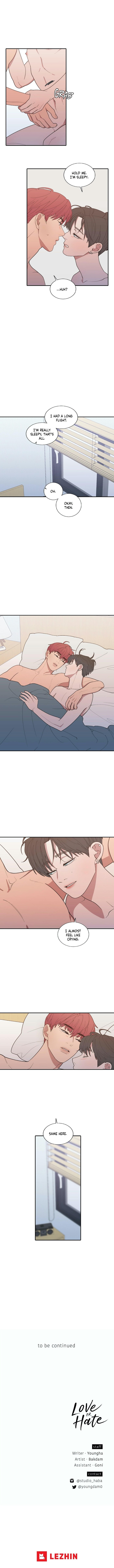 Read Love or Hate chapter 104 image 5 on Lezhin
