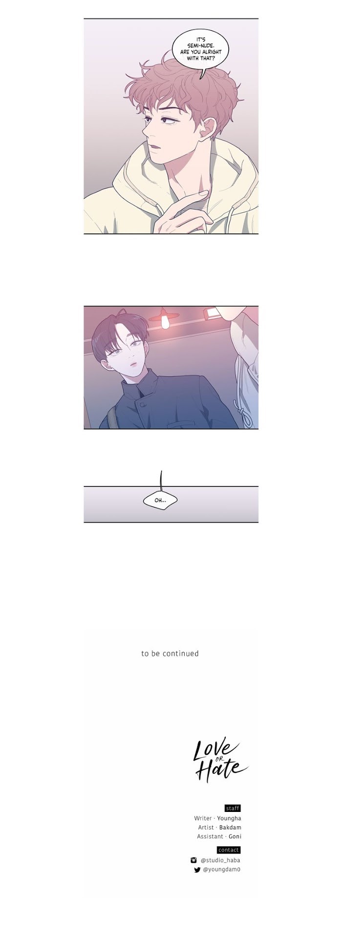 Read Love or Hate chapter 13 image 15 on Lezhin