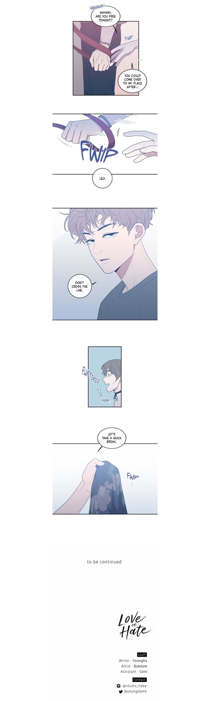 Read Love or Hate chapter 14 image 14 on Lezhin