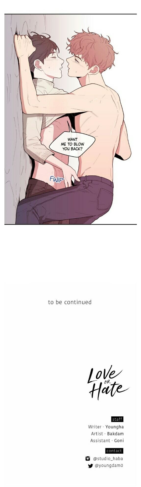 Read Love or Hate chapter 25 image 9 on Lezhin