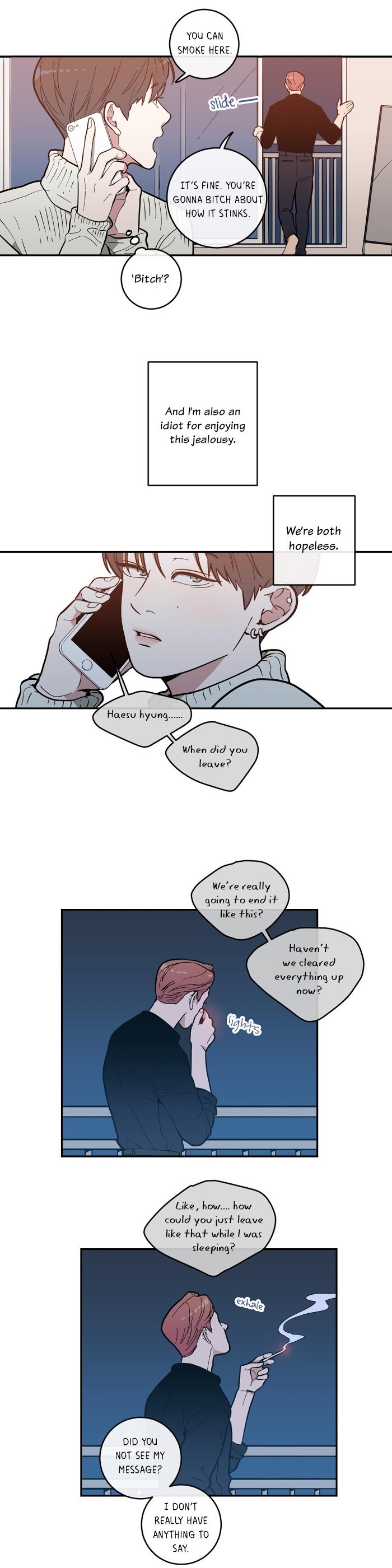 Read Love or Hate chapter 3 image 7 on Lezhin
