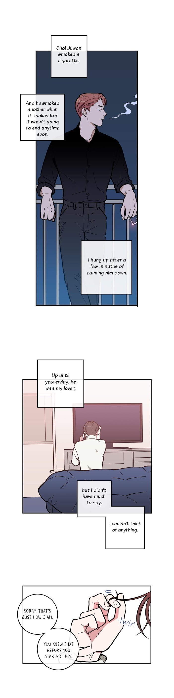 Read Love or Hate chapter 3 image 8 on Lezhin