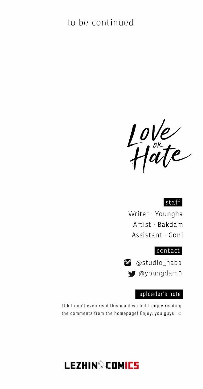 Read Love or Hate chapter 42 image 48 on Lezhin