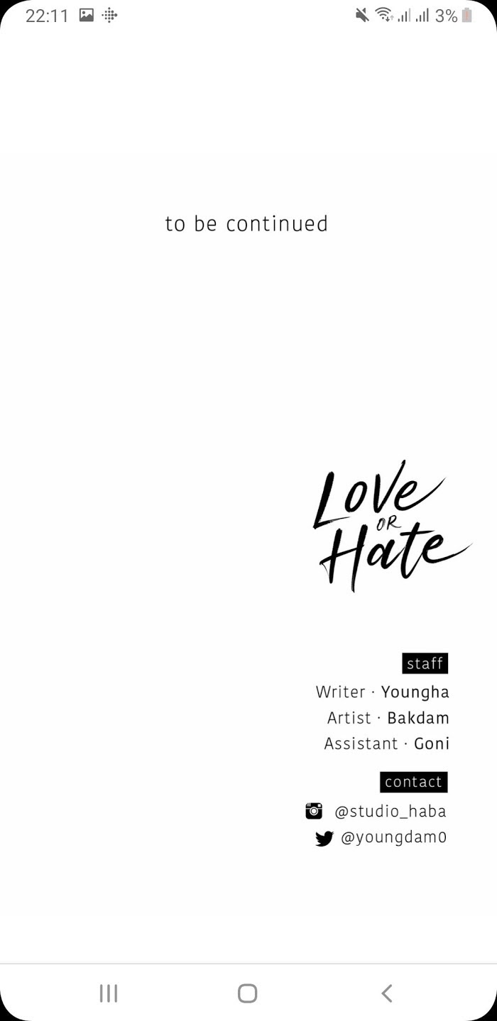 Read Love or Hate chapter 43 image 51 on Lezhin