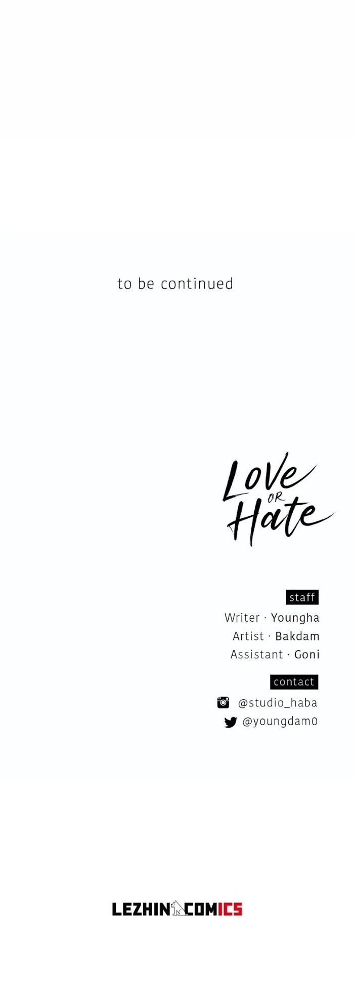 Read Love or Hate chapter 62 image 42 on Lezhin