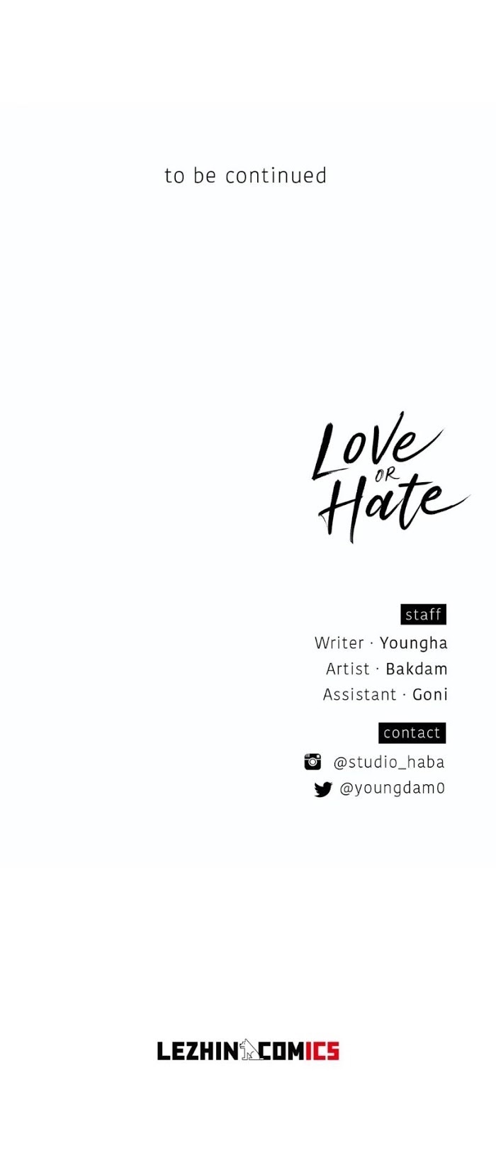 Read Love or Hate chapter 63 image 34 on Lezhin