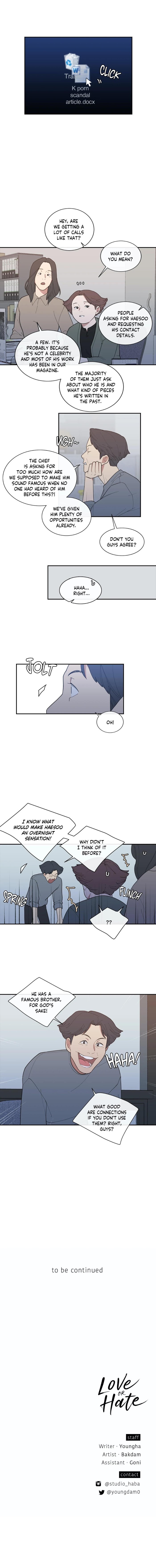 Read Love or Hate chapter 68 image 5 on Lezhin