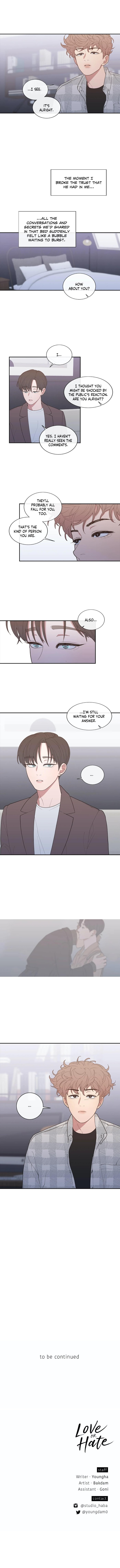 Read Love or Hate chapter 69 image 4 on Lezhin