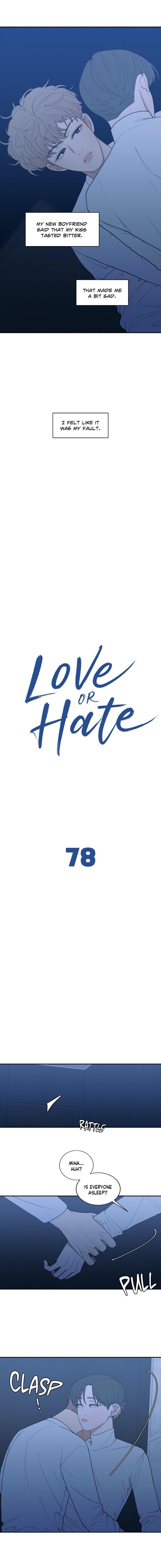 Read Love or Hate chapter 78 image 1 on Lezhin