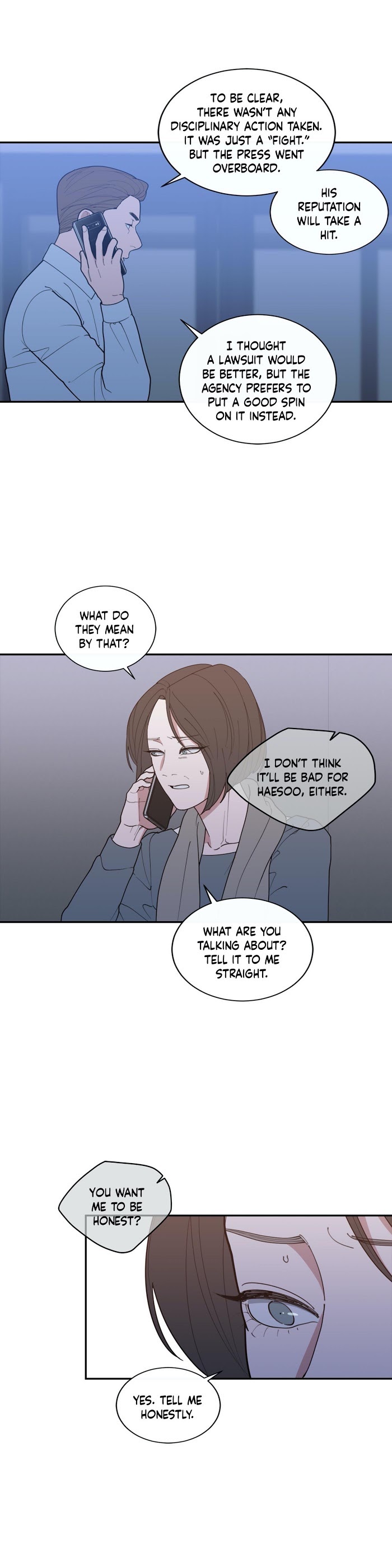 Read Love or Hate chapter 86 image 16 on Lezhin