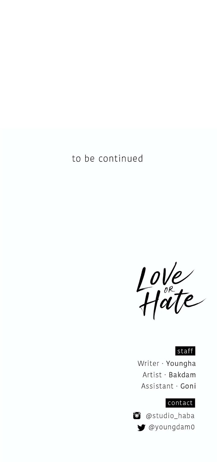 Read Love or Hate chapter 97 image 35 on Lezhin