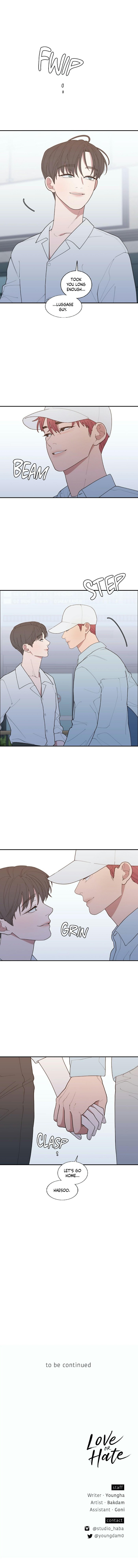 Read Love or Hate chapter 99 image 11 on Lezhin