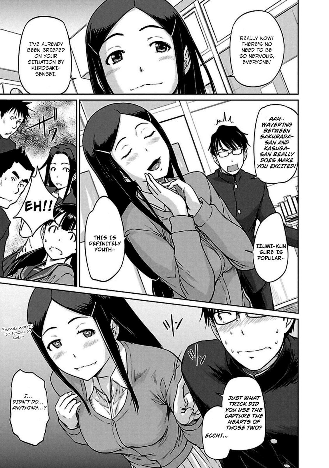 Read Love Oriented Student Council chapter 10 image 3 on Lezhin