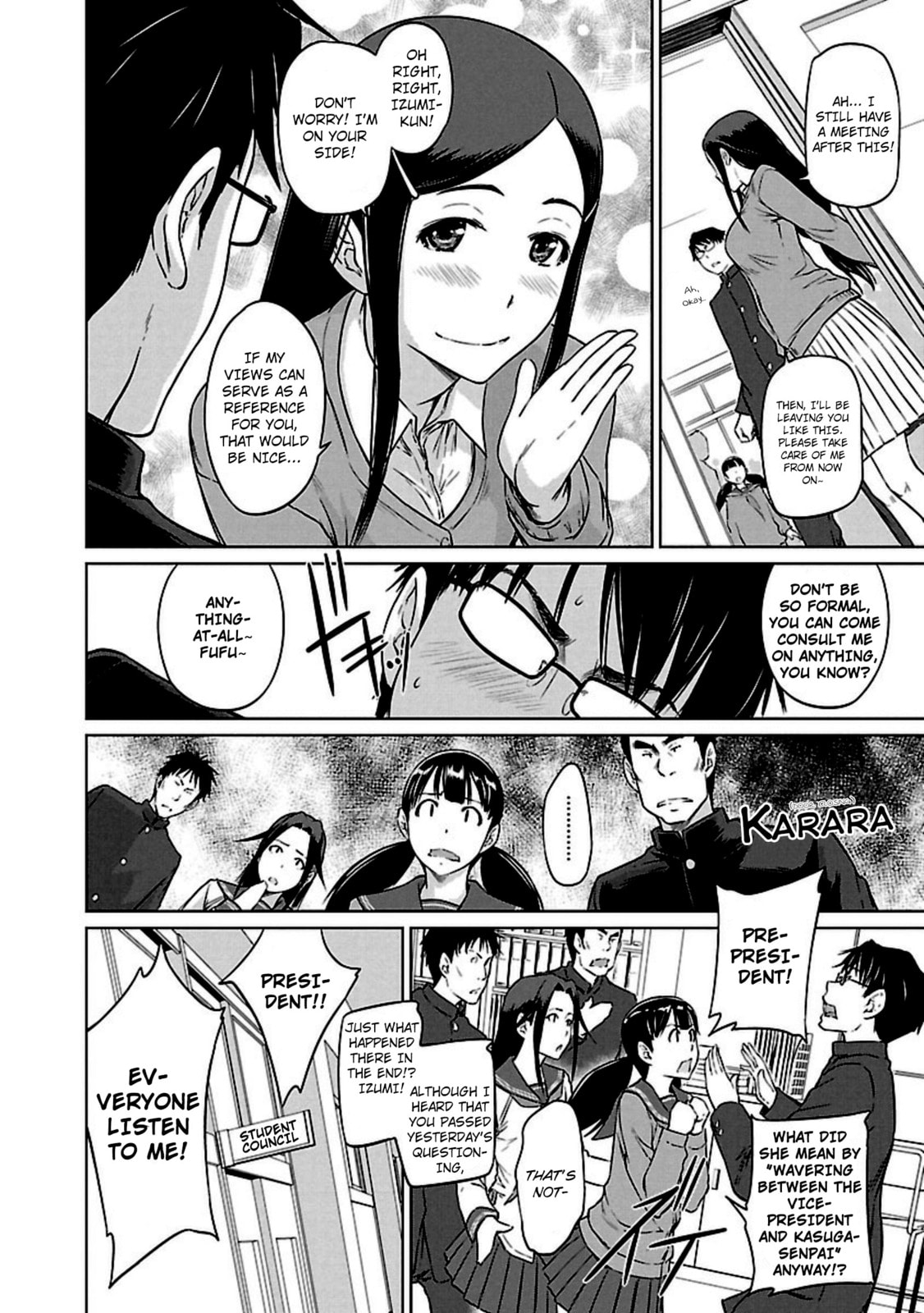 Read Love Oriented Student Council chapter 10 image 4 on Lezhin