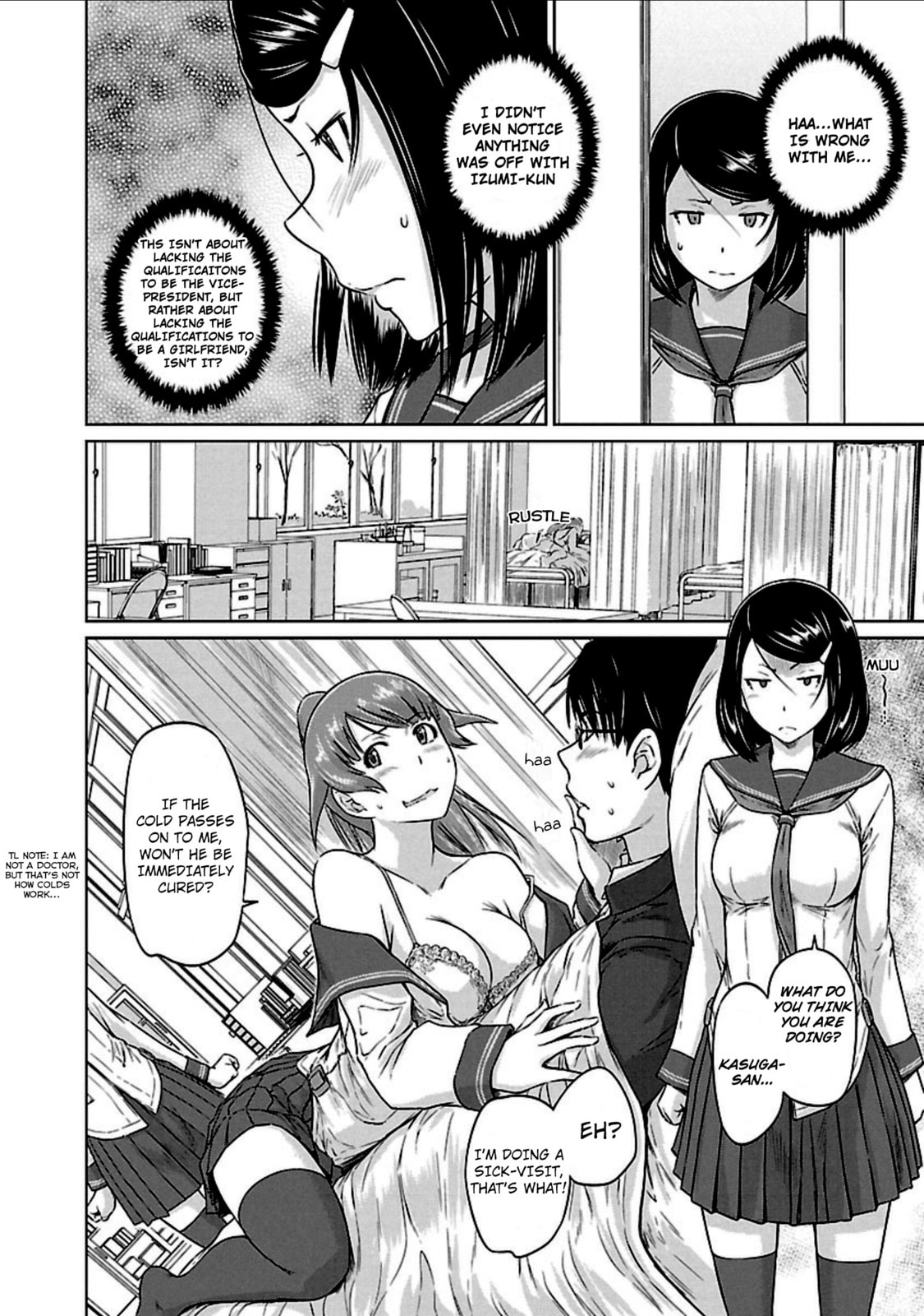 Read Love Oriented Student Council chapter 10 image 8 on Lezhin