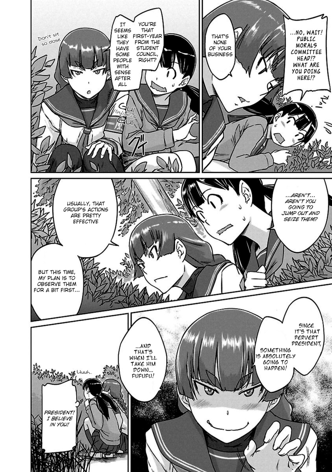 Read Love Oriented Student Council chapter 12 image 11 on Lezhin
