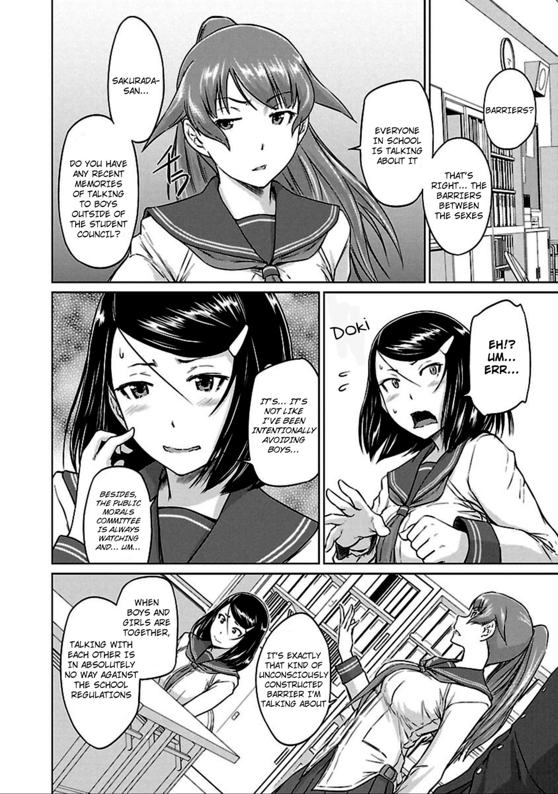 Read Love Oriented Student Council chapter 12 image 4 on Lezhin