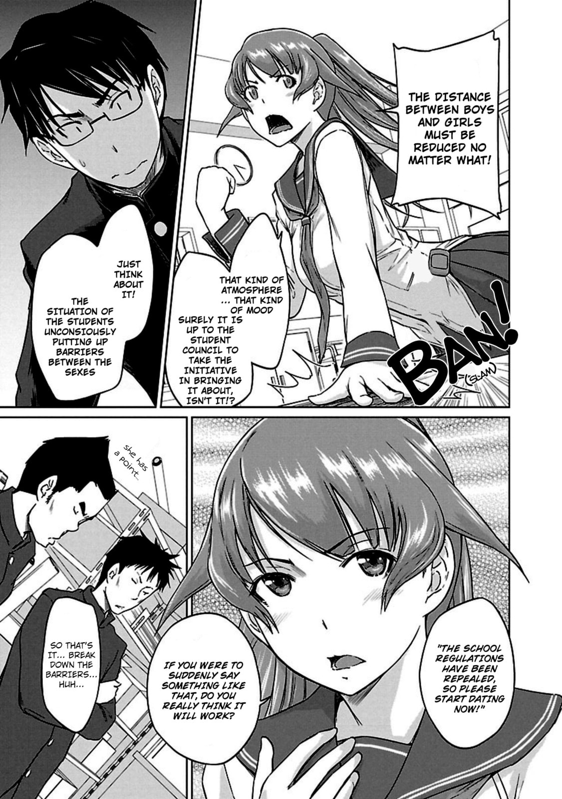 Read Love Oriented Student Council chapter 12 image 5 on Lezhin