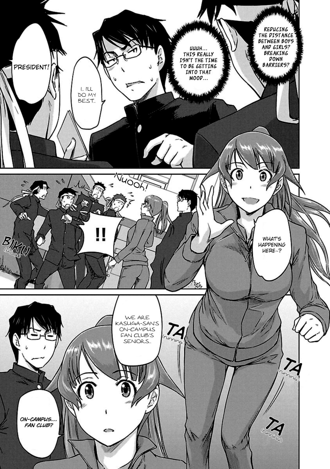 Read Love Oriented Student Council chapter 12 image 8 on Lezhin