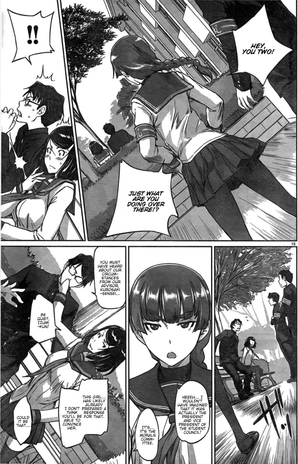 Read Love Oriented Student Council chapter 2 image 14 on Lezhin