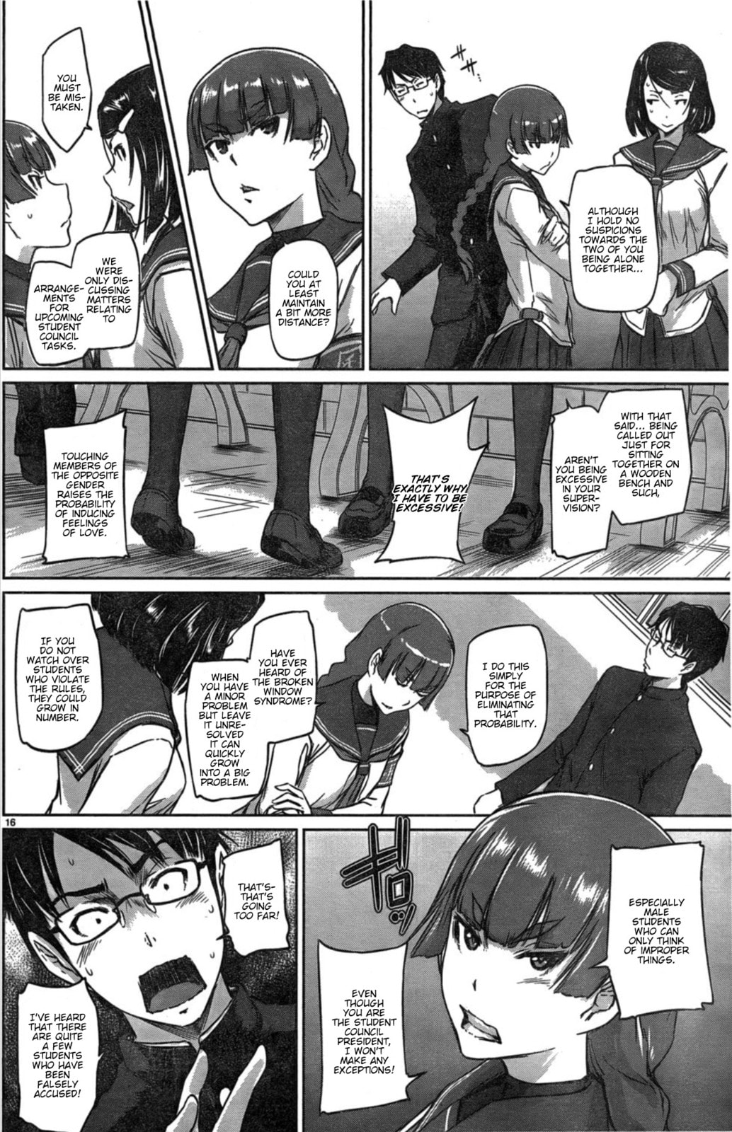 Read Love Oriented Student Council chapter 2 image 15 on Lezhin