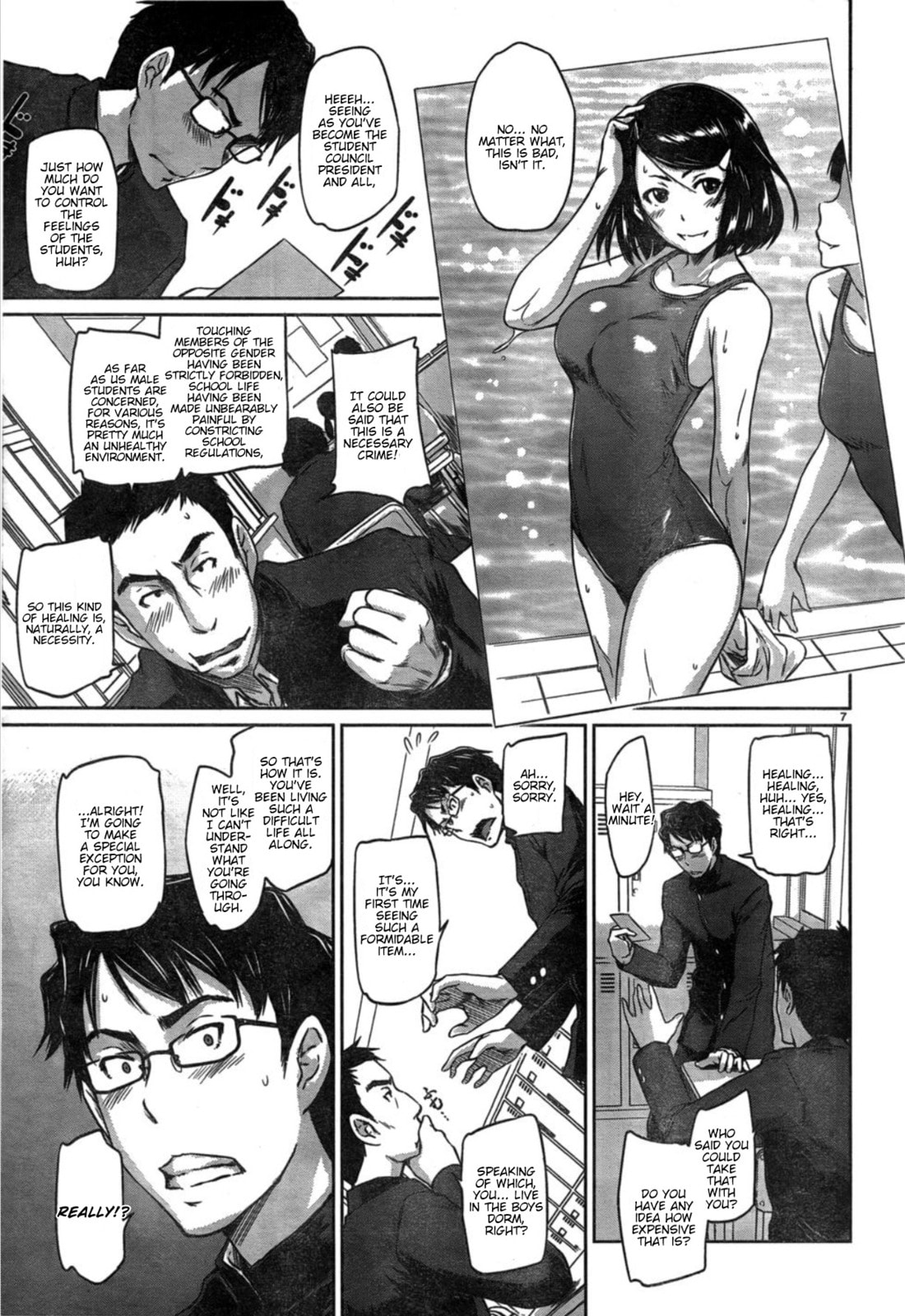Read Love Oriented Student Council chapter 2 image 6 on Lezhin