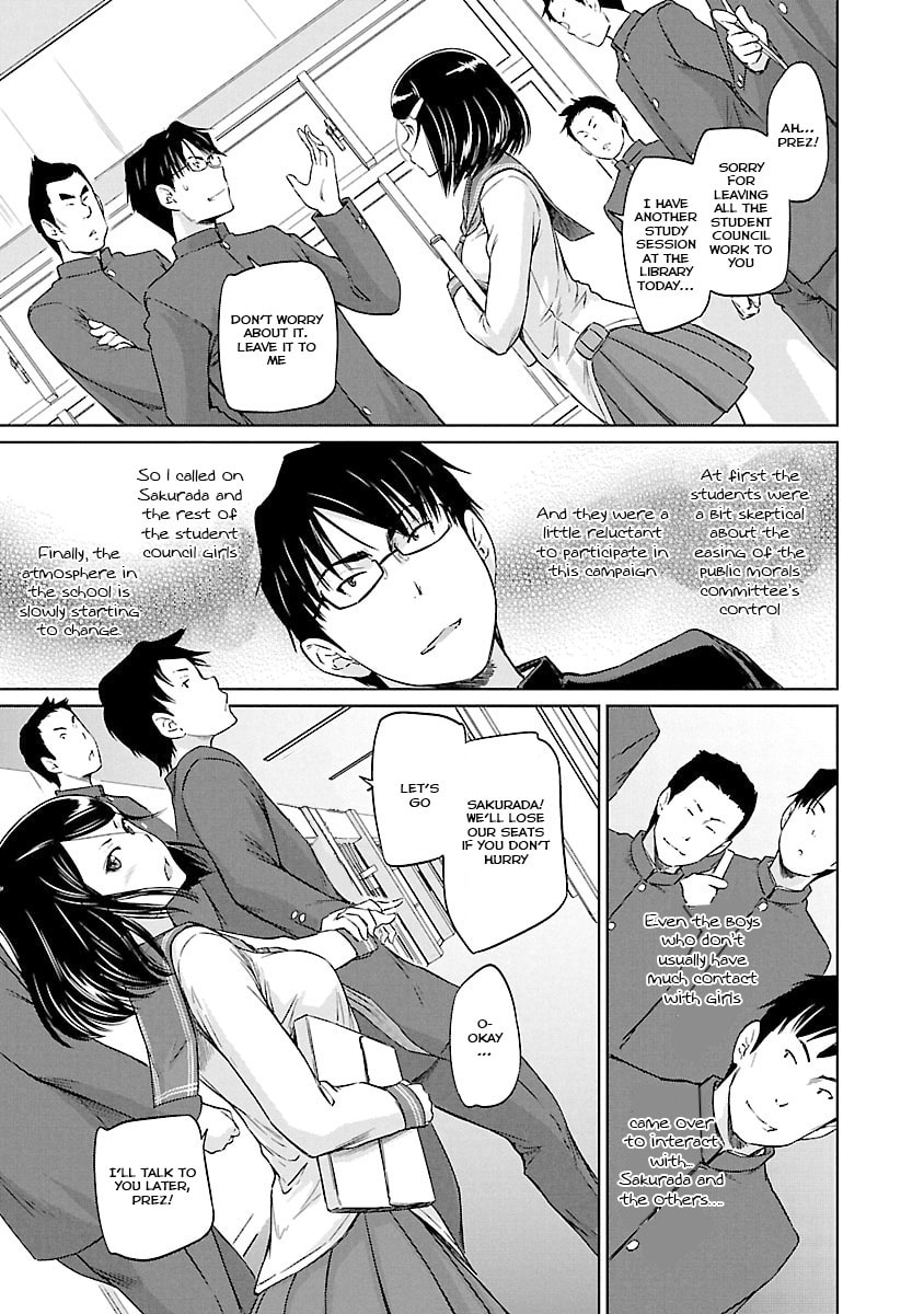 Read Love Oriented Student Council chapter 23 image 3 on Lezhin